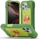 thumbnail image 1 of Funda para Apple iPhone 14 Pro Max de 6.7 Pulgadas con Soporte de Doble Anillo, Soporte Giratorio de 360°, PC+silicona, Cubierta de Teléfono a Prueba de Golpes de Grado Militar de Alta Resistencia,, 1 of 6