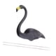 thumbnail image 3 of plástico flamingo césped figurilla jardín pastizales decoración negro # 2, 3 of 3