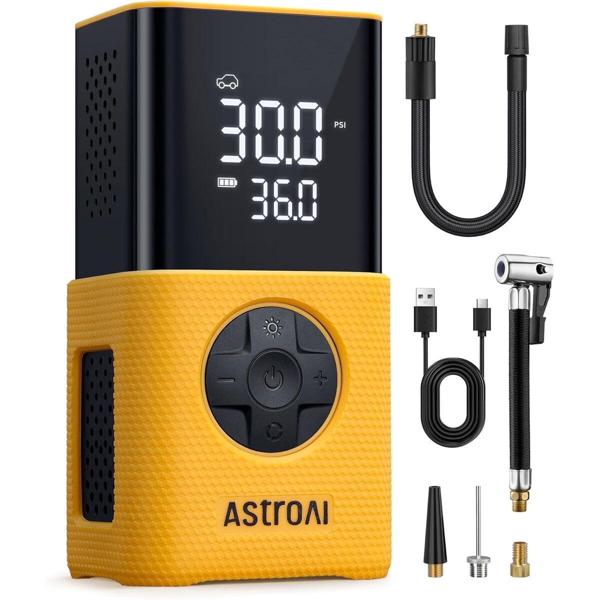 Inflador De Neumáticos Astroai L7s 150psi Portátil