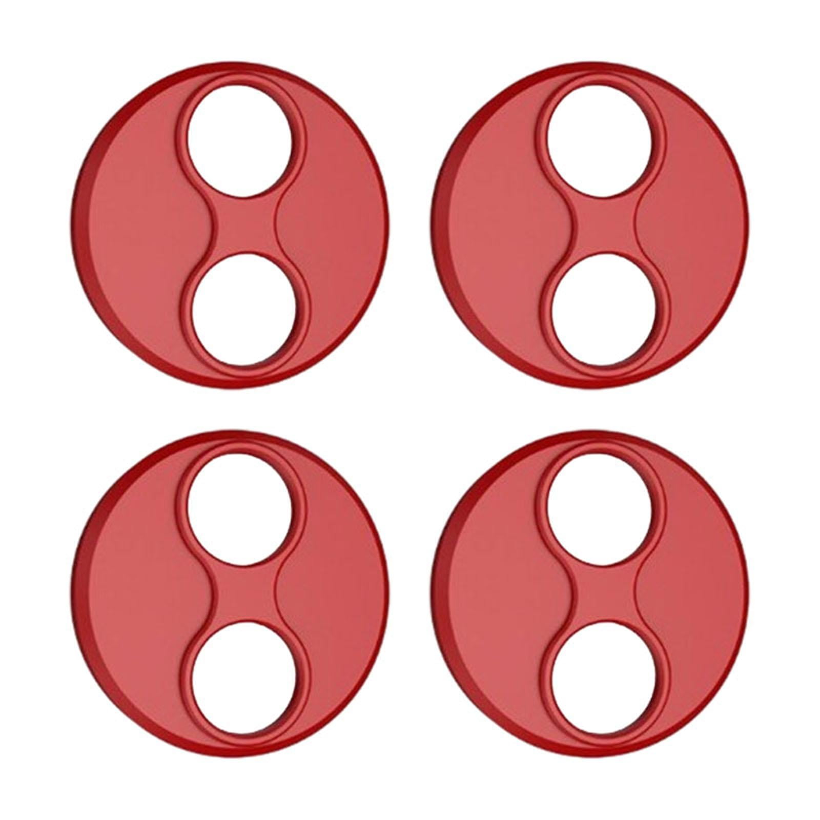 Bothyi - 4x Cubierta De Protección Del Motor Durable Impermeable Para Mini Drone Mini 4 Pro Accesorio Rojo