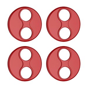 Bothyi - 4X Cubierta De Protección Del Motor Durable Impermeable Para Mini Drone Mini 4 Pro Accesorio Rojo