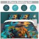 thumbnail image 5 of GrootCartoon Collection 3-Piece Comforter Set, Personalized Bedding Decor for Kids And Teens Bed Sheets, 5 of 5