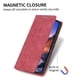thumbnail image 2 of Funda tipo cartera con bloqueo RFID para iPhone 17 Pro Max Con tapa abatible, portatarjetas, cierre magnético, TPU y soporte Rojo, 2 of 6