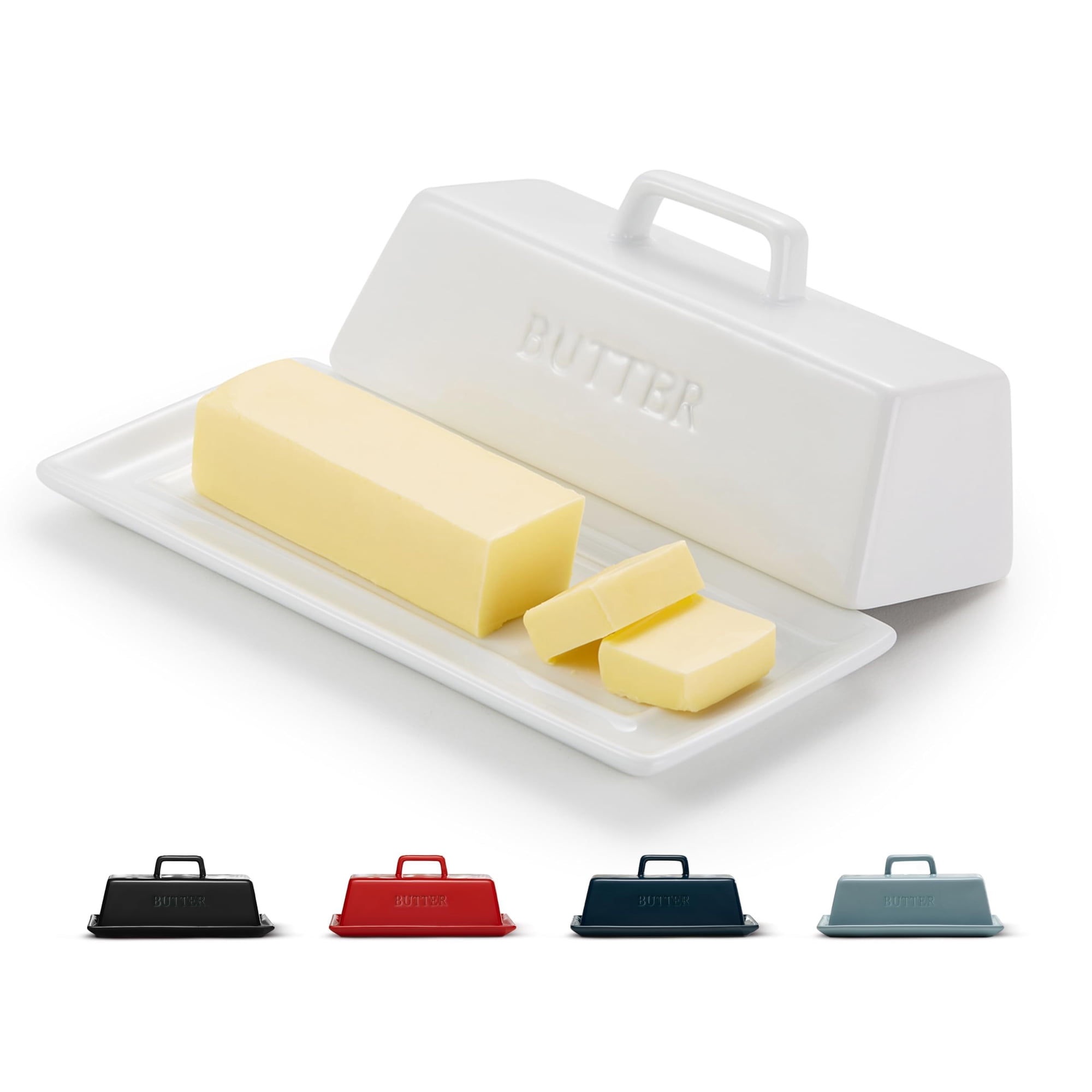 Manter Dish Kook, Encimera De Cerámica Con Tapa, Color Blanco