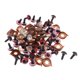 thumbnail image 3 of 100pcs ojos de mu?eca de seguridad párpado para diy oso de peluche mu?eca arandelas de juguete 14mm rojo, 3 of 5