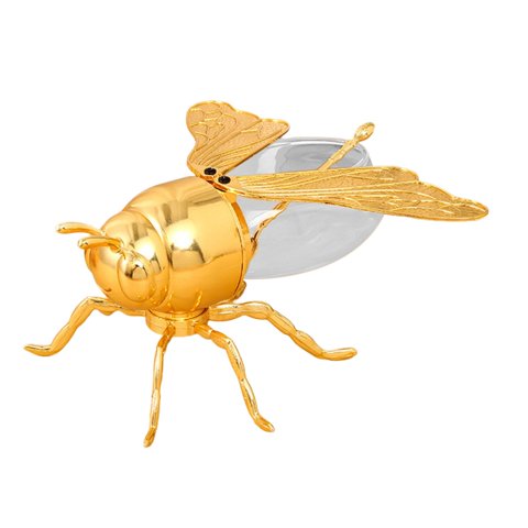 Magideal - Tarro De Miel De , Recipiente De Almacenamiento, Versátil, Creativo, Moderno, Azucarero, Contenedor Para Cena, Regalo De Inauguración De La Casa, 15Cmx10Cmx7Cm