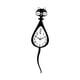 thumbnail image 2 of Reloj De Pared Con Forma De Gato, Moderno, Portátil, Silencioso, Para Cafetería, Cocina, Comedor, Cola Recta, 2 of 5