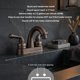 thumbnail image 5 of Grifo Dura Faucet DF-PL620C-ORB Bronce Aceitado 15 cm, 5 of 9
