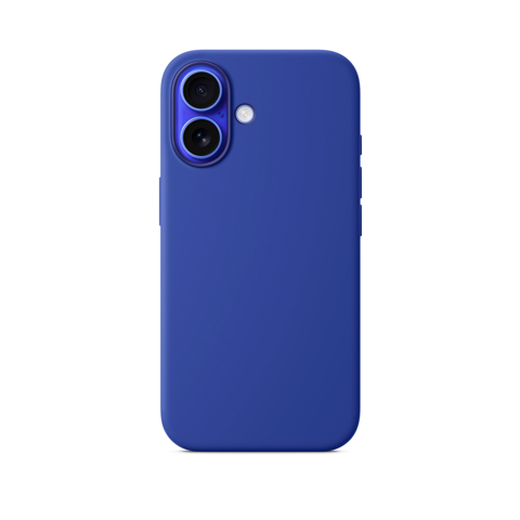 Genérico - Carcasa Silicona Iphone 16 Azul