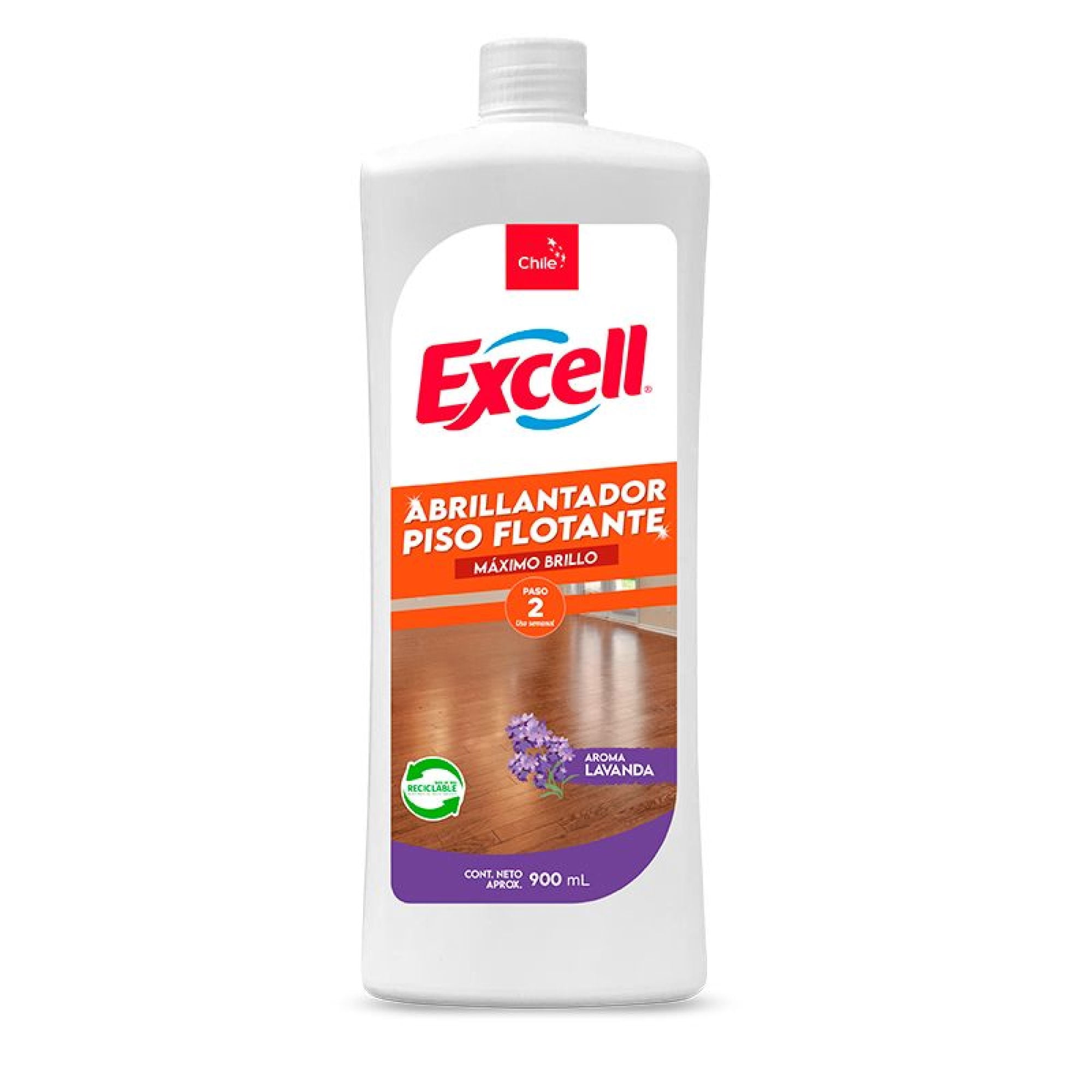 Abrillantador Liquido Piso Flotante Botella, 900 ml