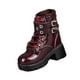 thumbnail image 2 of Botas De Moda De Tacón Alto A Escala 1:6 Para Modelos De Muñecas De 12 Pulgadas, Figuras Femeninas, Color Rojo, 2 of 3