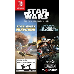 Star Wars Racer Commando Nintendo Switch Juego Físico Rojo