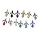 thumbnail image 4 of 12Pcs Con Cuentas Angel Heart Wing Faceted Glass DIY Dangle Colgante Multi, 4 of 5