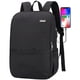 thumbnail image 1 of Mochila para portátil MAXTOP Deep Storage de 15,6 pulgadas con puerto USB, color negro, 1 of 7
