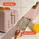 thumbnail image 3 of Toaster Bella de 4 rebanadas, delgada, ranura larga, 1400 W, con bandeja para migas, 3 of 7