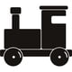 thumbnail image 1 of Decomural Train Childrens Nursery WS-19053, 1 of 2