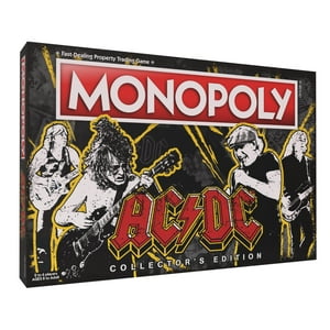 Usaopoly - Juego De Mesa Usapoly Monopoly Ac/Dc Collector'S Edition