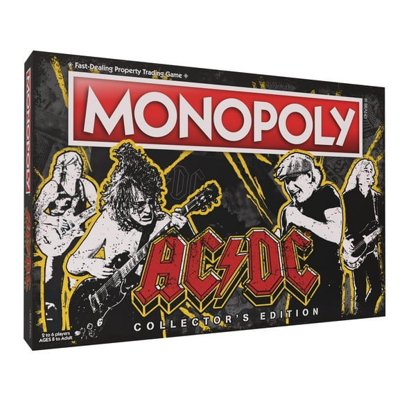 Juego de mesa USAPOLY Monopoly AC/DC Collector's Edition