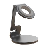 Genérico - Soporte De Carga Universal Compatible Con Apple Watch Se/1-8/Ultra - Base De Carga Inalámbrica Magnética Con Base De Silicona Antideslizante - Gris