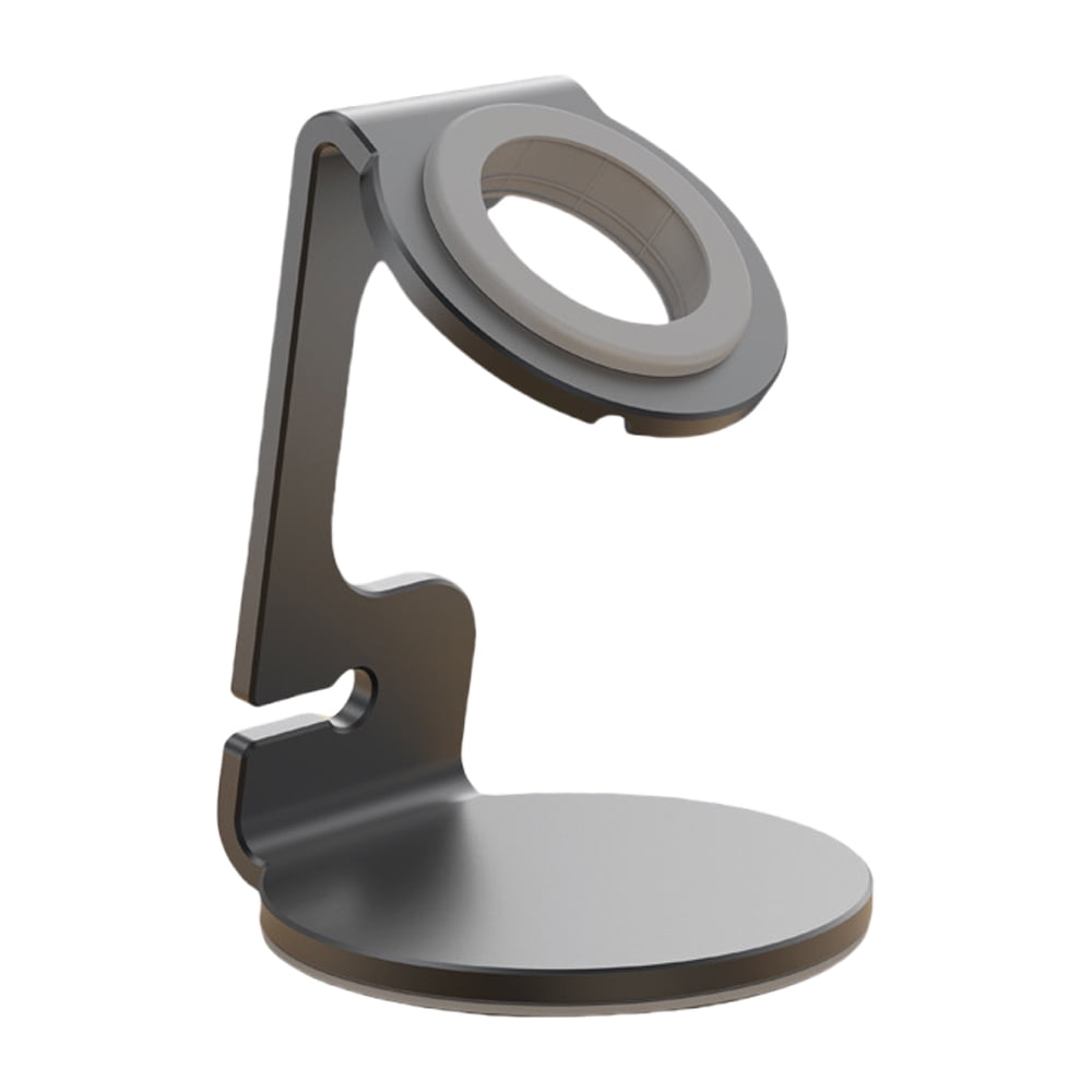 Genérico - Soporte De Carga Universal Compatible Con Apple Watch Se/1-8/ultra - Base De Carga Inalámbrica Magnética Con Base De Silicona Antideslizante - Gris