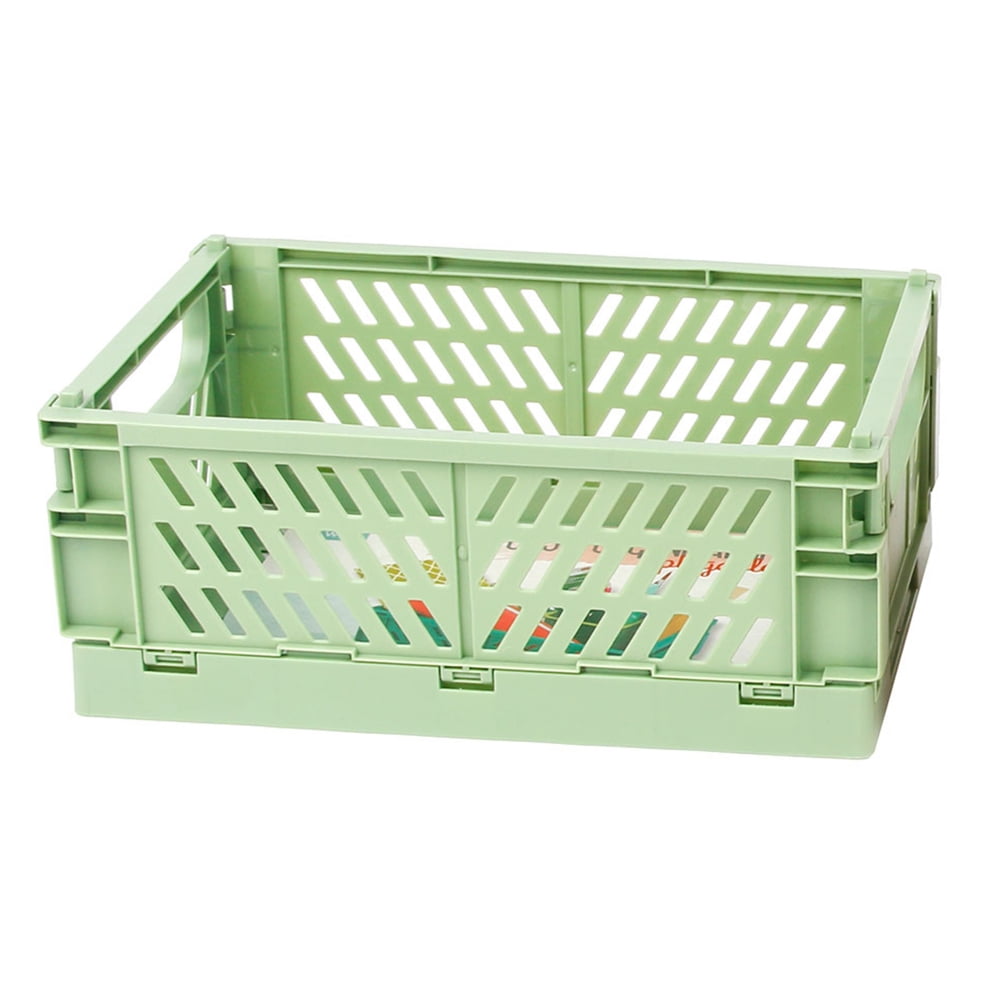 Homewell - Caja Organizadora Plegable Verde 25.3x16.5x10cm