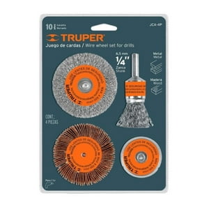 Truper - Gratas Juego 4 Piezas