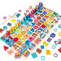 Tabla Montessori Juguete Educativo De Madera