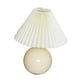 thumbnail image 5 of Decoración De Lámpara Plisada LED Para Dormitorio Oficina Crema Pantalla De Cerámica Crema, 5 of 5