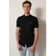thumbnail image 4 of camisa cuello mao color negro manga corta fit, 4 of 4