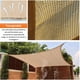 thumbnail image 5 of Toldo de Lona Cuadrada Vela para Sombra Parasol Rectangular Permeable 3x4m, 5 of 6