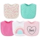 thumbnail image 5 of Set de 10 baberos de rizo para niña de The Peanutshell, algodón, 5 of 6