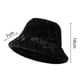 thumbnail image 4 of Sombrero de pescador de piel sintética para mujer, gorro cálido de moda para exteriores, gorro de pescador de felpa Sherpa para invierno, 4 of 5