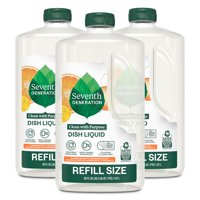 Recambio Para Lavar Platos A Mano Seventh Generation, 1500 Ml, Paquete De 3