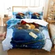 thumbnail image 1 of Paddington Bear Bedding Set Boys Girls Size Duvet Cover Pillowcase Bed boys Adult Bed Sheets, 1 of 5
