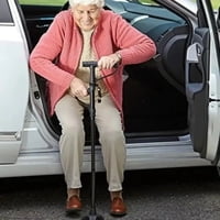 Bastón Ortopédico Plegable Con Luz Led -Movilidad Segura Y Confortable