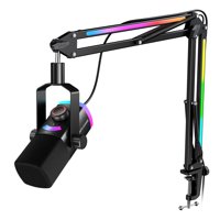 Micrófono Para Juegos Fifine Am8Prot Xlr/Usb Dynamic Con Boom Arm