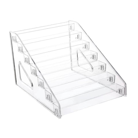 Ioensy - Expositor De Maquillaje, Organizador De Perfumes, Aceites Esenciales, Gafas, Cortaúñas, 7 Niveles