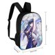 thumbnail image 2 of Genshin Impact-theme Backpack, Campus style schoolbag Bookbag with Adjustable Shoulder Straps And Large Zip Compartment, Unisex Travel Bags., 2 of 6