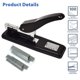 thumbnail image 3 of Grapadora Better Office Products de alta resistencia con capacidad para 100 hojas, 3 of 5