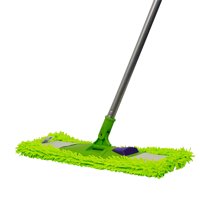 Virutex - Mopa Plana Microfibra Con Mango