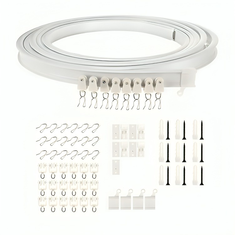 Genérico - Riel Para Cortina De Techo Riel De Techo Soporte 5Mts