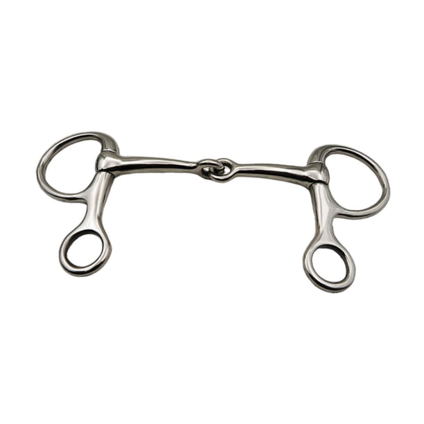 Bocado para caballos Bocado de filete Accesorios para caballos al aire libre Equipo de entrenamiento Boquilla para caballos de uso general Bocado para