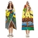 thumbnail image 3 of Crash Bandicoot Manta Capa con Capucha Anti-Bolitas, Manta de Lana Ártica Suave, Manta Portátil de Felpa Ligera y Lujosa, Poncho para Siesta en Casa y Oficina, 100*130cm, 3 of 6