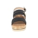 thumbnail image 4 of Sandalia con Taco Chino de Corcho Kim Negro Alquimia, 4 of 7