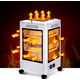 thumbnail image 2 of Calefactor Electrico Hogar Cuarzo 5 Caras Infrarrojo 2200W, 2 of 5
