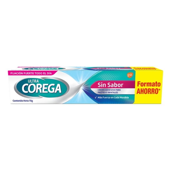 Crema Adhesiva para Prótesis Dentales Ultra, 70 g