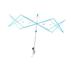 Bothyi - Paraguas Para El Soporte De Tejer Establo De Hilo De Hilo Rápido Para Coser De Mesa Casa Azul