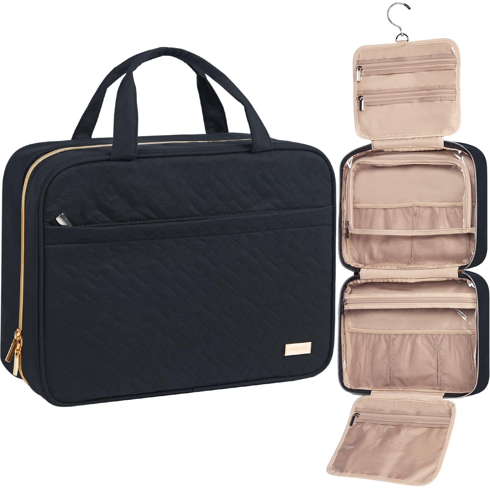 Neceser De Viaje Nishel Para Mujer Con Organizador Colgante