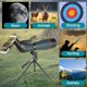 thumbnail image 5 of Telescopio de observación JoyDate 20-60x80 impermeable con trípode, 5 of 8
