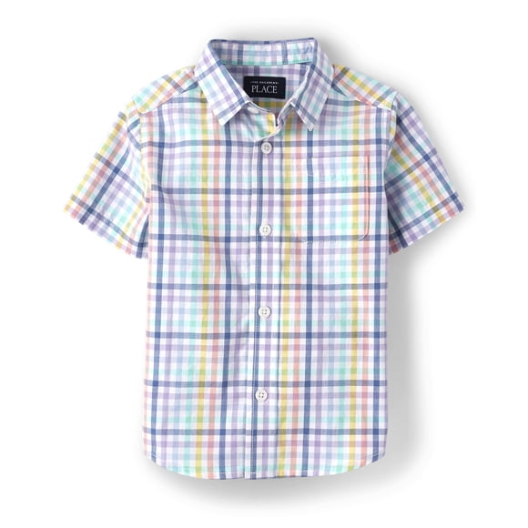 Camisa The Children's Place Family Matching Dad and Son 4T